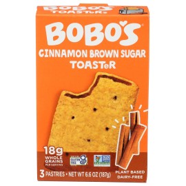 Bobo'S Oat Bars Cinnamon Brown Sugar Toaster Pastry, 6.6 Oz
