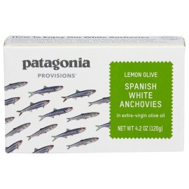 PATAGONIA PROVISIONS Lemon Olive Spanish White Anchovies, 4.2 OZ