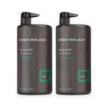 Every Man Jack Mens Body Wash - Eucalyptus Mint 338-Ounce Twin Pack - 2 Bottles Included Naturally Derived, Parabens-Free, Pthalate-Free, Dye-Free, And Certified Cruelty Free