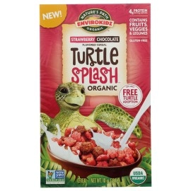 Envirokidz Organic Strawberry Chocolate Turtle Splash Cereal, 10 Oz