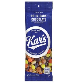 Kars Nut Peanut Butter N Dark Chocolate Trail Mix, 2 Oz, Pack Of 12