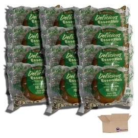 Delicious Essentials Muffins Individually Wrapped | Bundled By Tribeca Curations | Baked By Otis Spunkmeyer | Value Pack Of 12 (Apple Cinnamon)