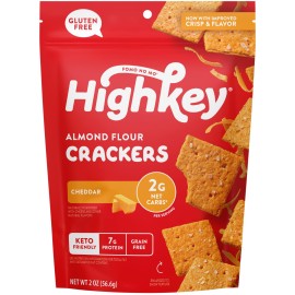 Highkey Cheddar Crackers - 2.0Oz