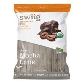 Swiig Flavor Fusion Organic Mocha Latte Vegan No Gmo Ingredients No Artificial Colors Flavors Or Sweeteners No Gluten 3.25 Lbs Bag