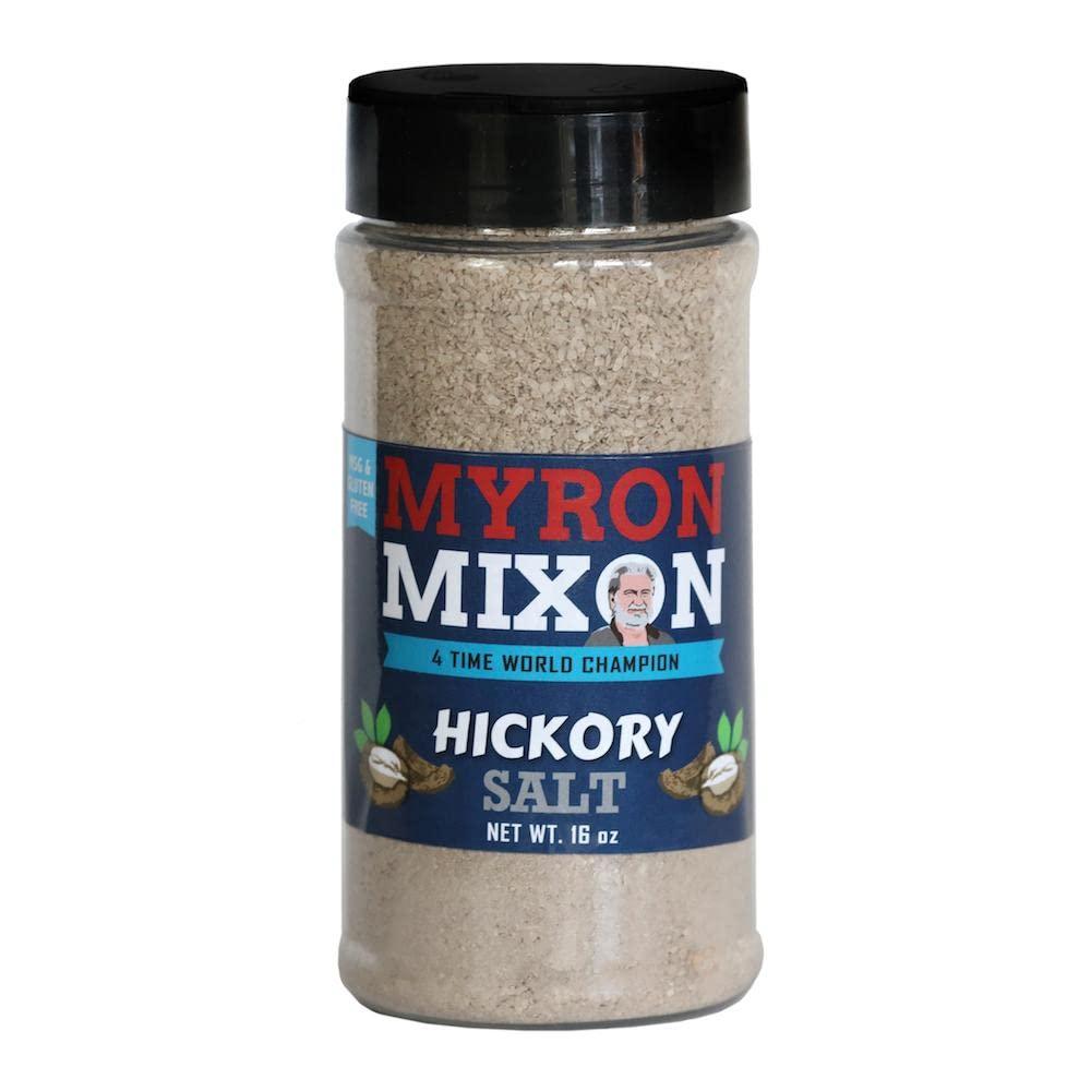 Myron Mixon Bbq Rub | Hickory Salt | Champion Pitmaster Recipe | Gluten-Free Bbq Seasoning, Msg-Free, Usa Made | 16 Oz