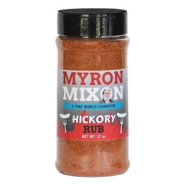 Myron Mixon Bbq Rub | Hickory Meat | Champion Pitmaster Recipe | Gluten-Free Bbq Seasoning, Msg-Free, Usa Made | 12 Oz