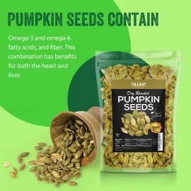 Oven Toasted Pumpkin Seeds with Sea Salt (Papitas) 16 oz (1 lb) | No Oils | No PPO | Non GMO | Vegan and Keto Friendly | Premium Quality