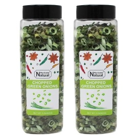 Freeze Dried Chopped Green Onions 4 Ounce, All Natural Non Gmo Gluten Free Dry Green Onions