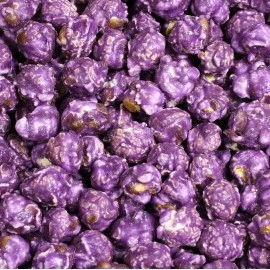 Gourmet Purple Grape Flavored Popcorn by It's Delish, 5 lbs Bulk Bag | Air Popped Pop Corn Snack - Fruity Purple Themed Candy Confetti | Birthday Party, Events - Gluten Free, Vegan, Kosher