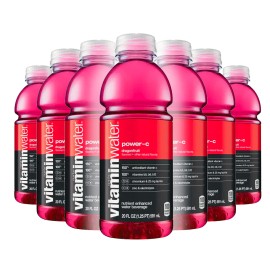 Vitamin Water, Dragonfruit - Power C, 20Oz Bottle (3 Pack Of 6, Total Of 120 Oz)
