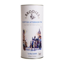 Brodies Tea, Scottish Afternoon Tea, 50-Count Bags of Black Tea Imported from Scotland (Pack of 12)