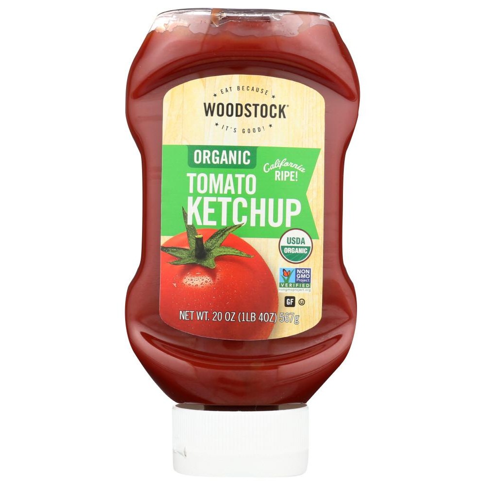 Woodstock Upside Down Tomato Ketchup (12X20 Oz)