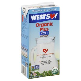Westsoy Plain Westsoy Organic Plus (12X32 Oz)