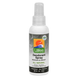 Lafe'S Natural Body Care Deodorant Spray With Aloe - 4 Fl Oz (1X4 Fz)