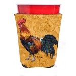 Bird - Rooster Red Solo Cup Beverage Insulator Hugger