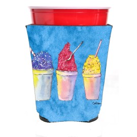 Snowballs Red Solo Cup Beverage Insulator Hugger