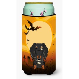 Caroline'S Treasures Halloween Wire Haired Dachshund Dapple Tall Boy Beverage Insulator Hugger Bb4394Tbc, Multicolor
