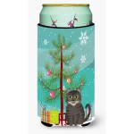 Caroline'S Treasures American Curl Cat Merry Christmas Tree Tall Boy Beverage Insulator Hugger, Multicolor
