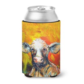 Caroline'S Treasures Mw1331Cc Happy Cow Can Or Bottle Hugger Cold-Beverage-Koozies, Multicolor