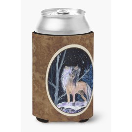Starry Night Chinese Crested Can Or Bottle Beverage Insulator Hugger