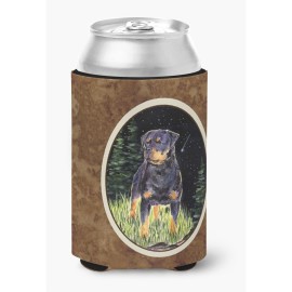 Starry Night Rottweiler Can Or Bottle Beverage Insulator Hugger