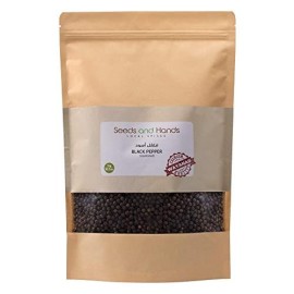 Seeds and Hands Tellicherry Special Extra Bold Black Pepper/Kali Mirch Whole [Medium Spicy] (Super Saver Pack 1kg)