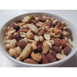 Deluxe Mixed Nuts-Roasted & Unsalted, 2lb (Pecan, Pistachios, Hazelnuts, Almonds, Cashews)