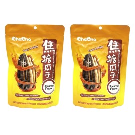chacha Roasted Sunflower Seeds-caramel Flavor 564 oz (pack of 2)