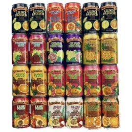 Hawaiian Sun Premium Tropical Juice Drink Party Bundle of 10 Assorted Flavors (24 cans Total)