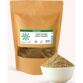 Pure Tree Certified Organic Jeera Seeds | 250 G | Cumin Seeds | Sabut Jeera | Jeera Whole Spices | Jeelakarra | Zeera | Organic Spices | Boost Immunity | For Curries & Veg