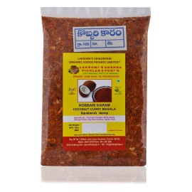 Lakshmi's Andhra Pickles&Podis Kobbari Karam Podi Coconut Curry Masala (500 g)