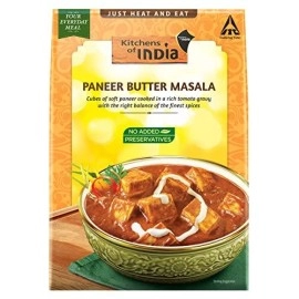 Kitchens of India Paneer Butter Masala, ITC Ready to Eat Indian Dish, Just Heat and Eat, 285g