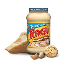 Ragu Roasted Garlic Parmesan Pasta Sauce, 453g, Product of USA