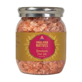 Himalayan Natives 100% Natural Himalayan Pink Salt Granules (600 Grams)