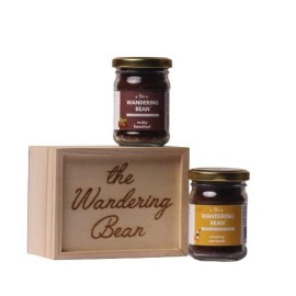 The Wandering Bean Coffee Hamper | Best Festival Gift - A Set of 2 Assorted Coffees (Choose 2 Flavors of Your Choice)40g X 2 Jars) Flavored Coffee | christmas gift hamper, best gift for christmas