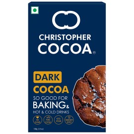 Christopher Cocoa, Dark Cocoa Powder, Unsweetened, 100g