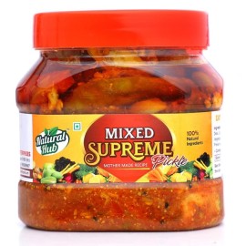 Natural Hub Mothermade Mix Pickle, Will All Flavors (Supreme Mixed Achaar, 500 gm)
