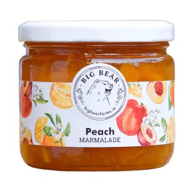 Big Bear Farms fresh fruit jam - 400gm net (Peach Marmalade)