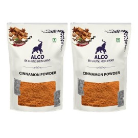 Alco Pure Spices (Cinnamon Powder, 2x100gm)