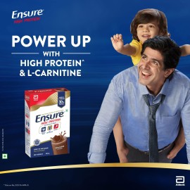 Ensure High Protein Drink for Physically Active Adults - Chocolate 400g, Red & Ensure Complete, Balanced Nutrition Drink For Adults 400g, Vanilla Flavour