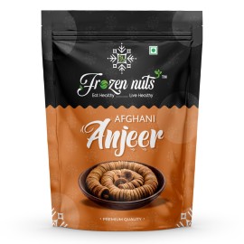 FROZEN NUTS Natural Premium Afghani Anjeer |Dried Figs | Rich in Iron, Fibre & Vitamins Fig | Anjir Dry Fruit Jar Pack (1 KG)