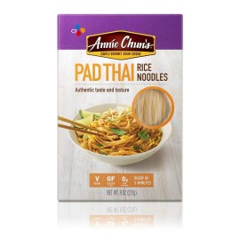 Annie chuns Pad Thai Rice Noodles Non gMO Vegan gluten Free 8 Oz (Pack of 6)