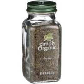 SIMPLY ORGANIC, SSNNG THYME LEAF ORG BTTL, 0.78 OZ, (Pack of 6)