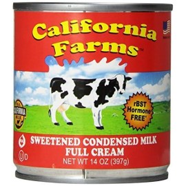 California Farm Sweetened Condensed Milk, 14-Ounce Can (Pack of 8)