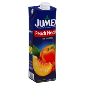 JUMEX, JUICE TETRA PEACH, 33.81 OZ, (Pack of 12)