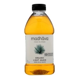 Madhava Honey Agave Nectar - Organic - Light - case Of 4 - 46 Oz(D0102H5NgT8)