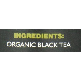 Teatulia Organic Black Tea, 16 Count Pyramid Tea Bag