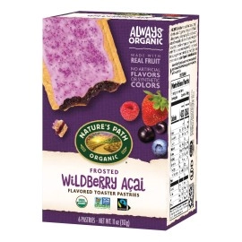 Natures Path Organic Frosted Toaster Pastries - Wildberry Acai - case Of 12 - 11 Oz(D0102H5WBD2)