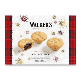 Walkers Mince Pies - 6 Count (Pack Of 3) - Luxury Holiday Treats And Dessert From Scotland  Suitable For Vegetarians