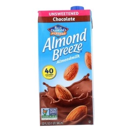 Almond Breeze - Almond Milk - Unsweetened chocolate - case Of 12 - 32 Fl Oz(D0102H5K9E8)